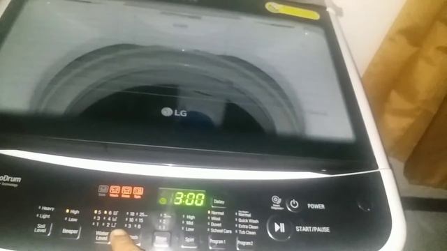 fungsi delay pada mesin cuci LG smart inverter #mesin cuci LG smart inverter 12 kg top louding смотреть онлайн