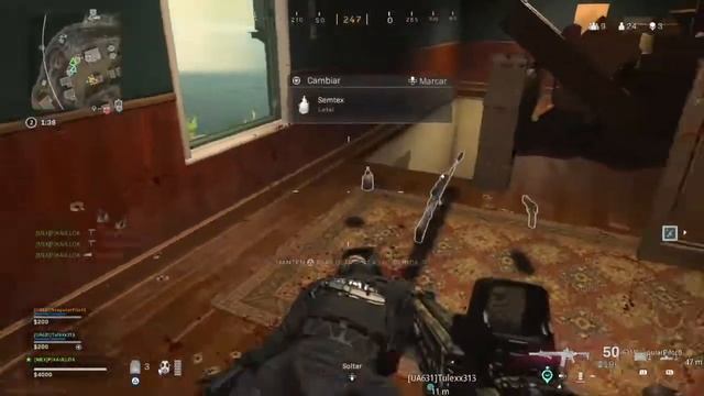 Victoria en Warzone Alcatraz equipo Mamba #4