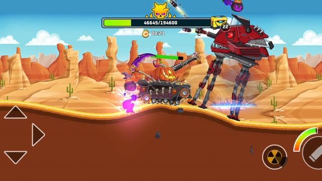 TANK COMBAT WAR BATTLE : MAX TANK PUMPSCYTHER DESTROYING ALL смотреть онлайн