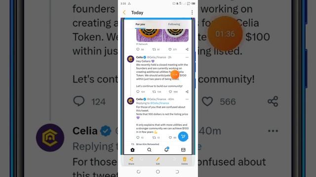 Celia mining new update ||1CLT=100$ ||Celia official price ||Listing price 100$ ||Celia Mining смотреть онлайн