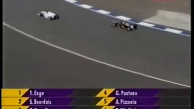 2002 Intl F3000 @ Silverstone - Battle between Rob Nguyen & Alex Müller (Part 1) смотреть онлайн