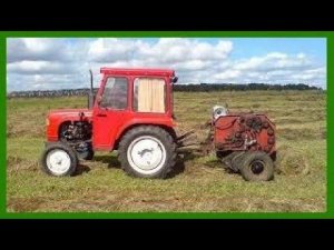 Большие колёса на китайский мини пресс-подборщик 9YK8050