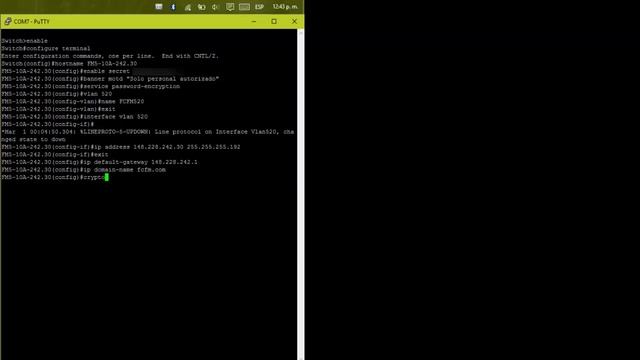 Configuración SSH - Cisco Series Catalyst C2960