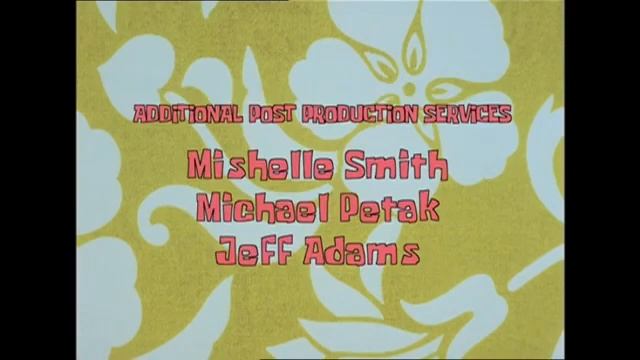 Spongebob Credits