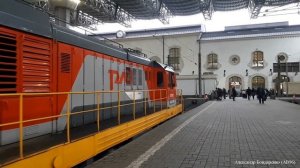 Запуск и отправление тепловоза ЧМЭ3