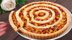 Вкуснейший пирог за 15 минут! Лучший рецепт для лета! Быстро и просто