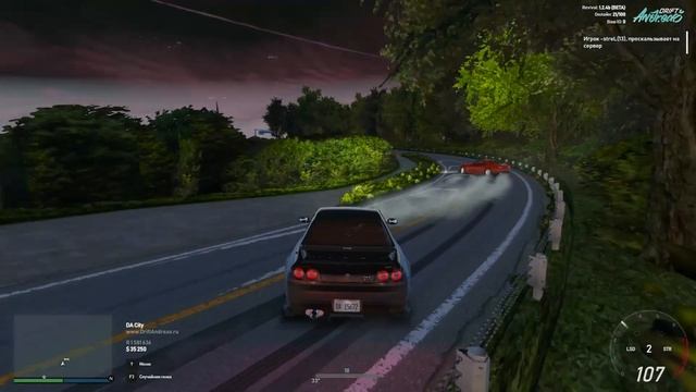 DRIFT/GTA V/ NISSAN SKYLINE R33 GTR/ DRIFTANDREAS RAGE MULTIPLAYER/ TSUKUBA PASS DRIFT смотреть онлайн