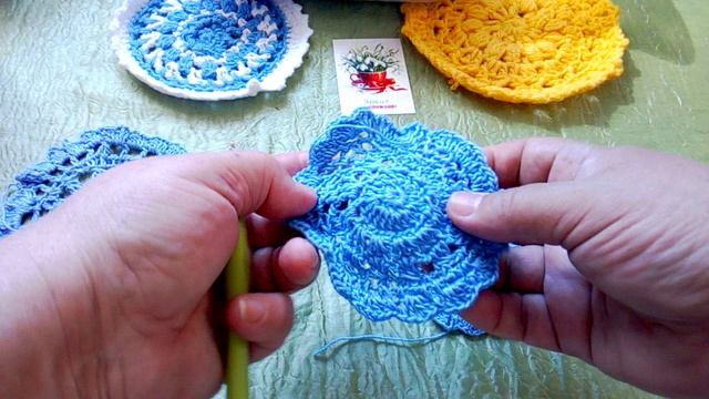 Что на спицах и на крючке.Вяжу кофточку Синева. смотреть онлайн