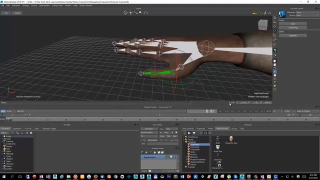 Motionbuilder 2016 Kubold Animations Retargeting Part1 смотреть онлайн
