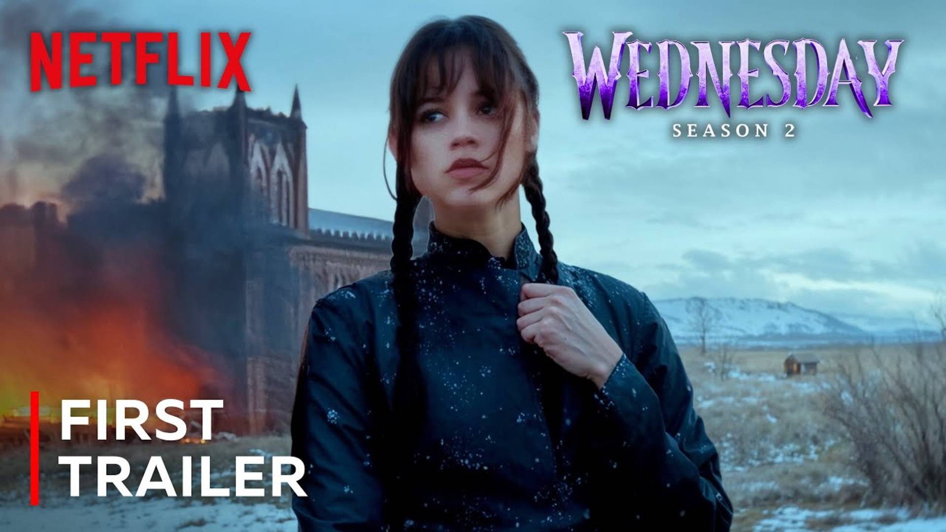 🖤🎬«Уэнсдей» 2 сезон – Первый тизер-концепт | Netflix | Дженна Ортега, Эмма Майерс (4K)