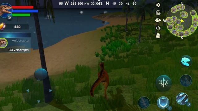 Velociraptor Simulator Android Gameplay
