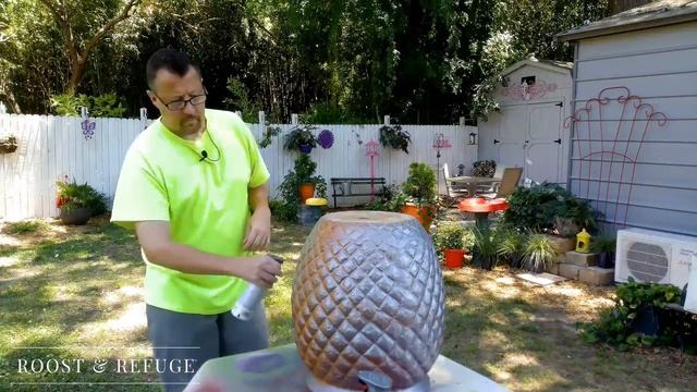 HOW TO PAINT CONTAINERS & the unexpected gift from my sweet neighbor makes my day смотреть онлайн