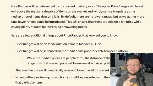NEW PRICE RANGE FEATURE IN MUT 22! EA IS CHANGING THE MARKET COMPLETLY! | MADDEN 22 ULTIMATE TEAM смотреть онлайн