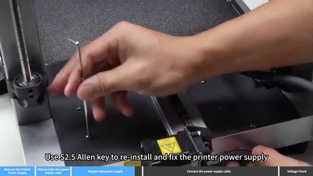 Replace the power supply for Anycubic Kobra 3. смотреть онлайн