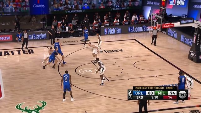 Vucevic 35 Pts Magic Shock Bucks Game 1! 2020 NBA Playoffs смотреть онлайн