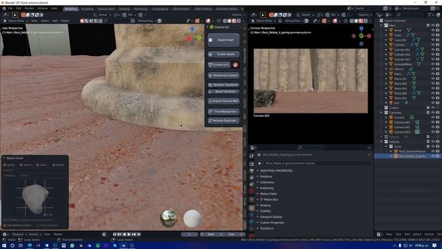 Walk Like An Egyptian Timelapse - Concept Art in Blender смотреть онлайн