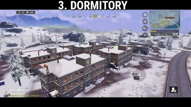 DRONE VIEWS OF NEW BATTLE ROYALE LOCATIONS RADAR BASE OUTPOST DORMITORY CAMP CALL OF DUTY MOBILE смотреть онлайн