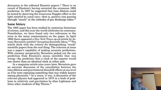 Example of moving goalposts: Einstein's 1905 clock mistake смотреть онлайн