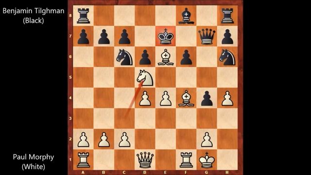 Paul Morphy vs Benjamin Tilghman - Philadelphia (1859) #233 смотреть онлайн