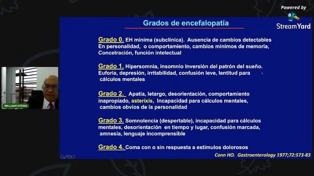 Encefalopatía Hepática - Dr William Otero смотреть онлайн