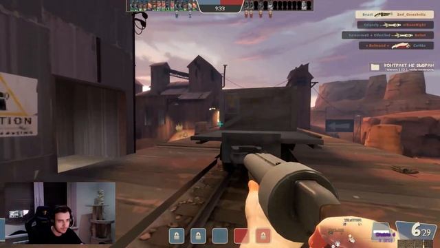 Team Fortress 2 с Шуссом, Алькором и Арсюхой (2/2) смотреть онлайн