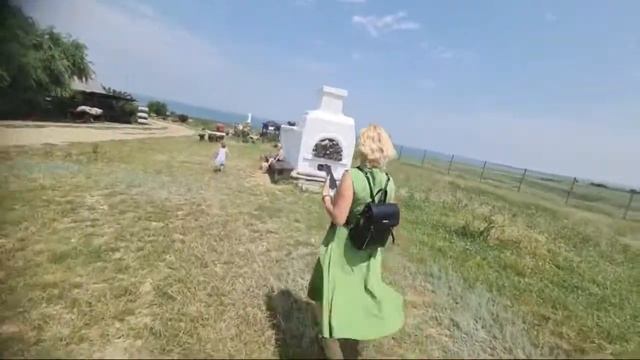 Казачья станица Атамань. Поездка из Витязево. смотреть онлайн