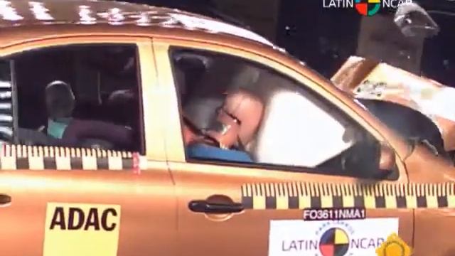 Crash Test - Nissan March смотреть онлайн
