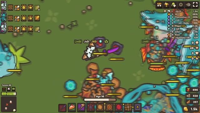 Taming.io - We Raid  Triple Water Mask Base In Taming Io