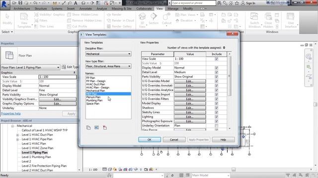 Autodesk Revit tutorial View Templates смотреть онлайн
