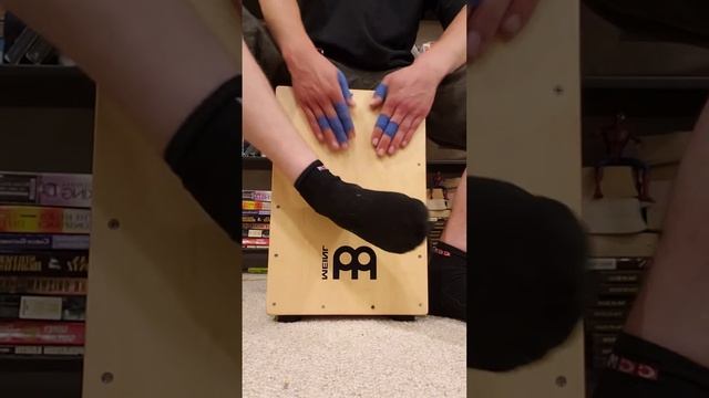 Drum covers on a Cajon - Another Brick in The Wall by Pink Floyd смотреть онлайн