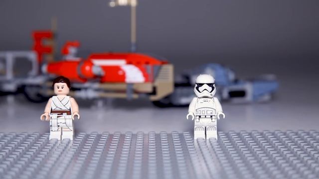 Lego Star Wars 75250 Pasaana Speeder Chase Speed Build смотреть онлайн