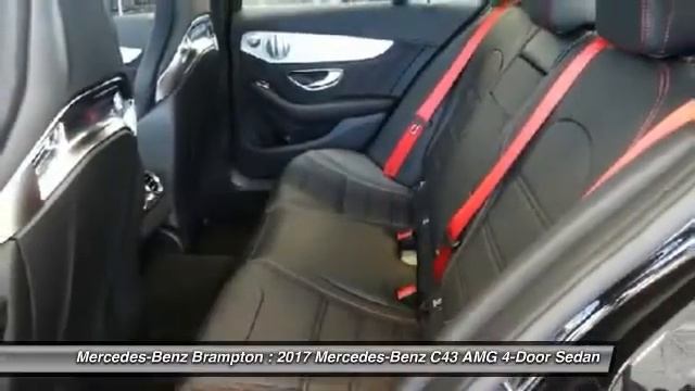2017 Mercedes-Benz C43 AMG Brampton ON 17MB1095 смотреть онлайн