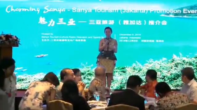 MC Mandarin for SANYA promotion at Jakarta смотреть онлайн