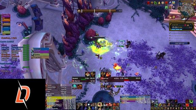 CoS+22 - Bursting, Quaking, Fortified (7.3.5) Arms Warrior PoV смотреть онлайн