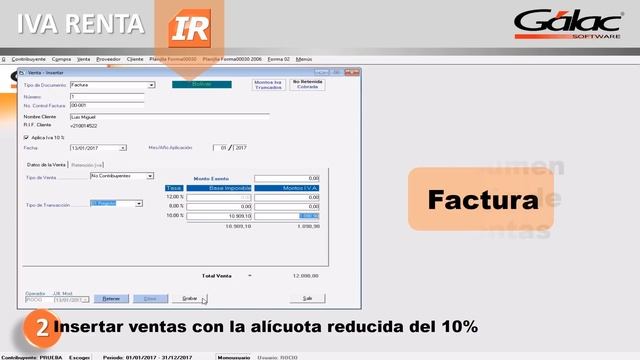 IVA RENTA: Reducción del 10% IVA смотреть онлайн