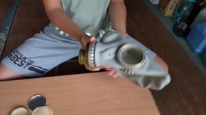 Установка незапотевающих плёнок на противогаз ГП-5 💥