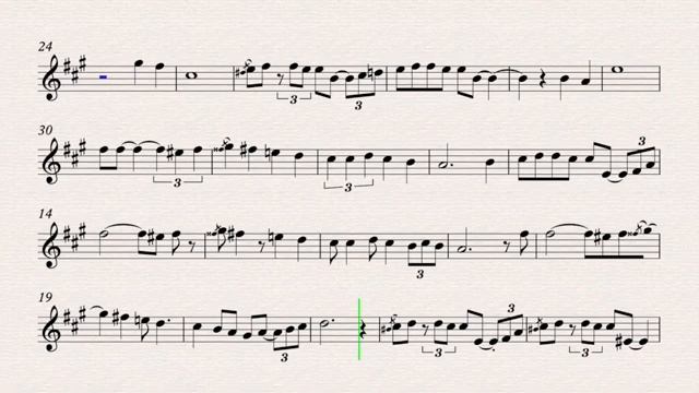 All the way - Frank Sinatra (V2) _ Play along for Alto Saxophone смотреть онлайн