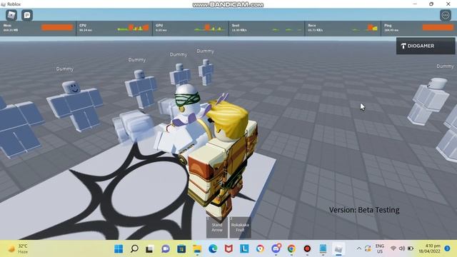 Showcasing My JoJo Game (Not Piggy Related)