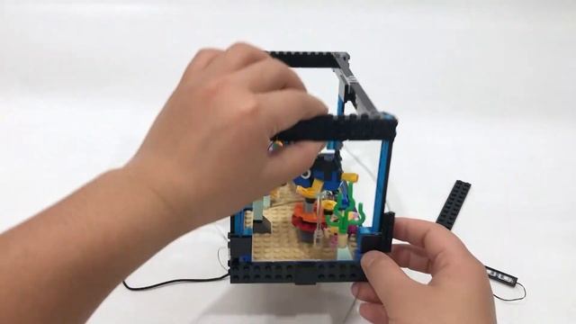 Install Lightailing Light Kit For Lego Fish Tank 31122 смотреть онлайн
