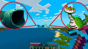 Пианозавр ПРОТИВ Блупа В МАЙНКРАФТЕ с модами