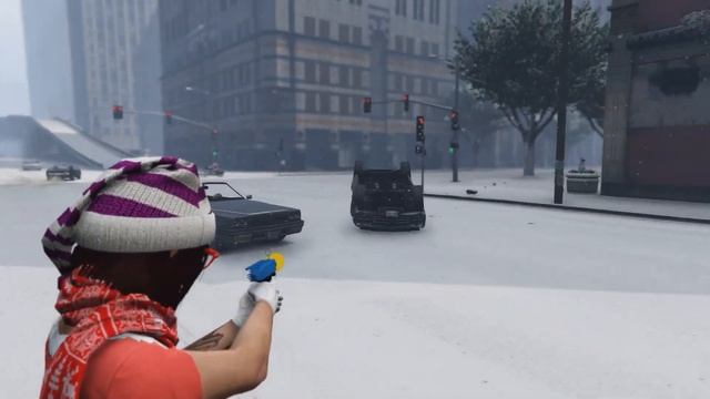 Gravity gun in GTA Online (Up-N-Atomizer) Showcase смотреть онлайн