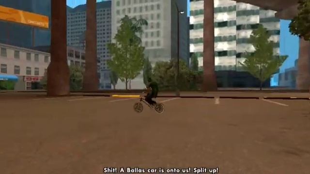 ПЕРВЫЙ РАЗ ПРОХОЖУ GTA San Andreas. 1 МИССИЯ. смотреть онлайн