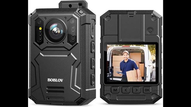 BOBLOV KJ23 Body Mounted Camera,128GB Internal Storage, 1296P Recorder with Car Suction Kit смотреть онлайн