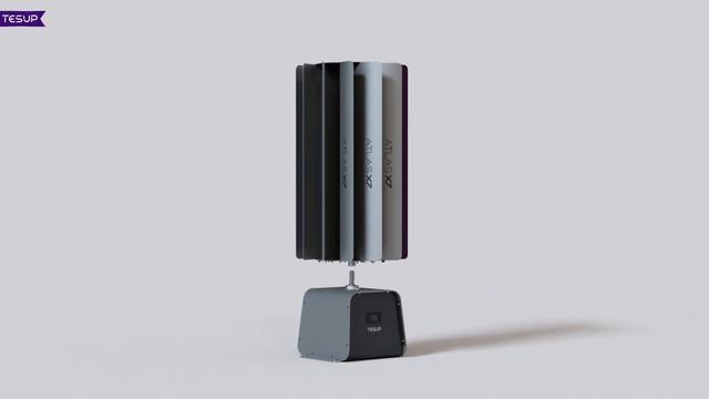 TESUP ATLAS X7 Wind Turbine - Installation Video