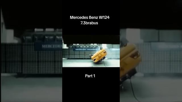 Mercedes Benz W124 7.3brabus смотреть онлайн