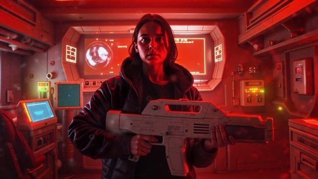 Alien Romulus RAIN _ Dark Ambient Music For Surviving Aliens