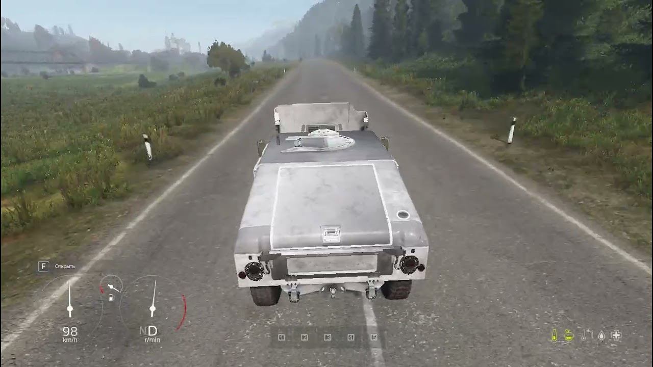 DayZ 110 на хамере об мусарку