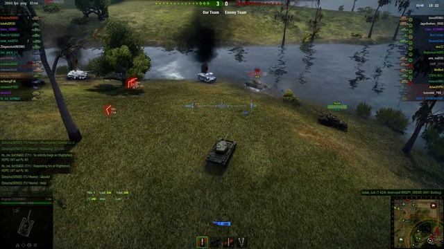 World of Tanks Invisible Tanks from the Attacker's View смотреть онлайн