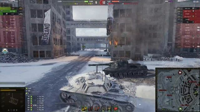 T110E5: Pro Gamer In An Exciting Game - World Of Tanks