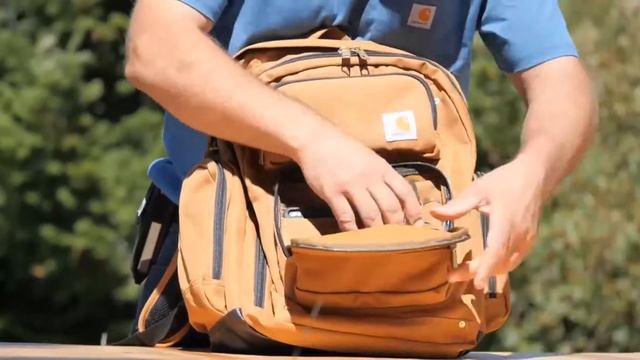 Carhartt Signature Deluxe 17" Computer Backpack смотреть онлайн